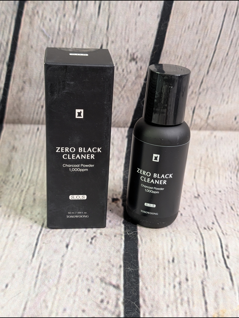 Zero Black Cleaner - Black Charcoal Facial Cleanser